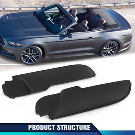 PIT66 Convertible Boot Side Plastic Cover Panels Driver and Passenger Side Compatible with Ford Mustang 2015-2023 FR3B-7631003 FR3B-763002