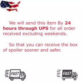 Unbranded Glossy Black Rear Trunk Spoiler Wing Lip For LEXUS IS250 IS350 ISF 2006-2013