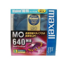 日立makuseru Maxell 3.5 Notebook tew-640mb 3 Piece Windows Format & Color Mix Plastic Case, 50-Pack