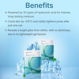 Centellian24 Hyal Waterfull Glow Gel Mask, 5 Piezas