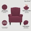 Easy-Going Stretch Wingback Chair Sofa Slipcover 1-Piece Sofa Cover Furniture