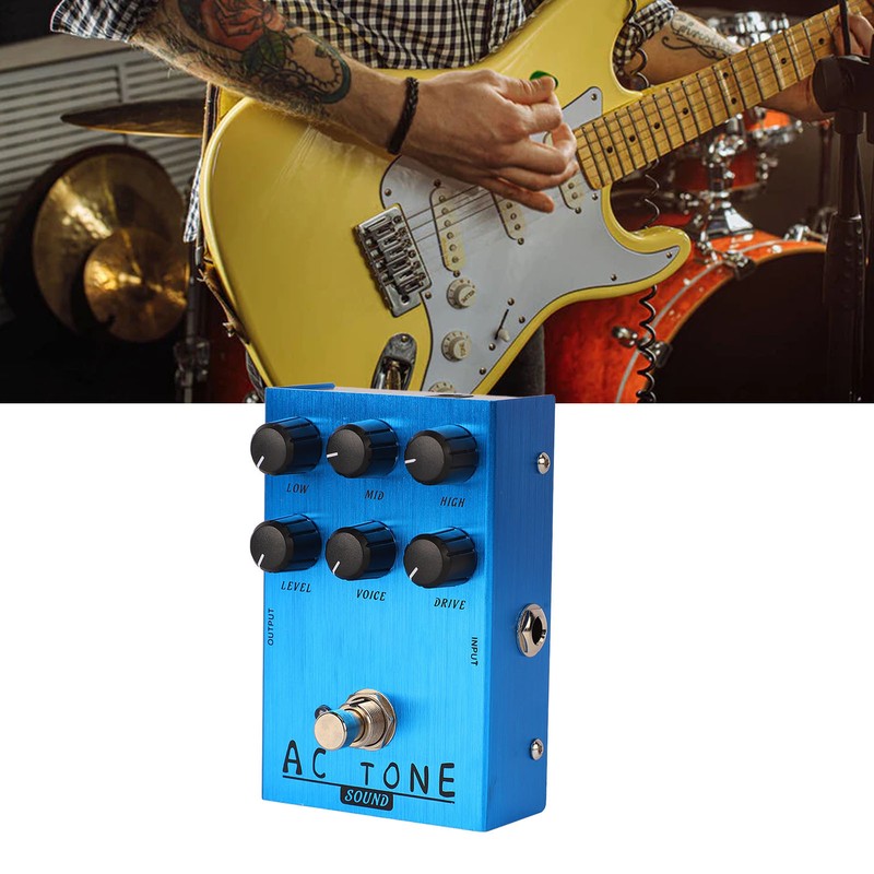 Electric Guitar Effects Drive Pedal Effector Simulating Guitar Distortion and