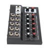 10 Channel Mixer Low Noise Stereo Line Mixer with 2