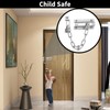 Door Chain,2PCS Door Chain Lock,Heavy Duty Safety Chain Door Lock