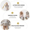 VALICLUD Wooden Christmas Nutcracker Figures Ornaments Xmas Holiday Tree Decorations