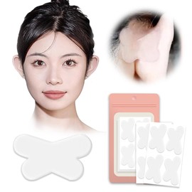 Rimikuru Standing Ear Seals, Lift Up Tape, Elf Ears, Standing Ears, Sealing Tape, Cosplay, Inconspicuous, Transparent (Transparent, Set of 12)