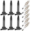 Aintier 6 Ignition Coils with 6 Iridium Spark Plugs 4