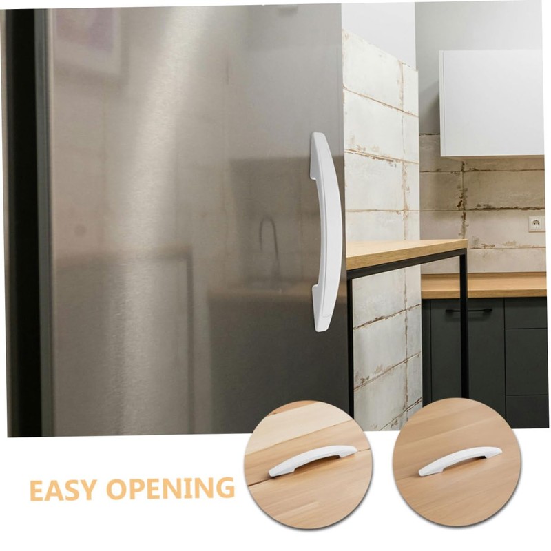jojofuny 3pcs Commercial Cooler Door Handle Freezer Door Pull Refrigerator