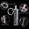 BIASTNR Permanent Match Emergency Lighter, Metal Matchstick Fire Starter Keychain,