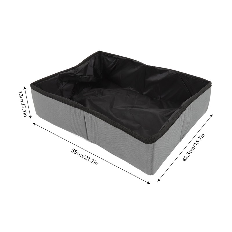 Collapsible Cat Litter Box Cloth Waterproof Outdoor Portable Cat Litter