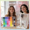 40000Pcs 40 Colors 3mm Resin Jelly Rhinestones Kit with 3pcs