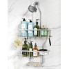 YASONIC Shower Caddy Hanging - Never Rust Shower Organizer -
