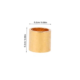 DOITOOL 300pcs DIY Crimp Beads for Jewelry Making Durable Beads for Bracelets and Necklaces Brightly Colored Craft Supplies for Handcraft Projects and Unique Jewelry Designs