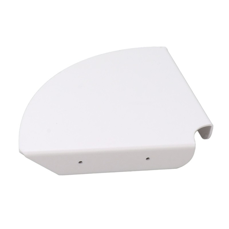 2pcs Wall Mount Floating Corner Shelves Quarter Round Hanging Corner