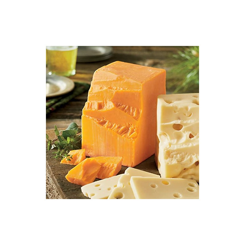 The Wisconsin Cheeseman Aged Sharp Cheddar Cheese Block – Gourmet