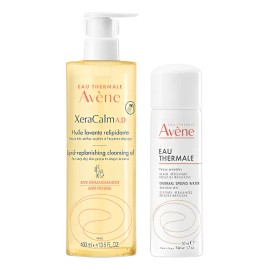 Super Kit Avene Xeracalm 400ml + Agua Termal 50ml