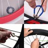 WUDQIJI Bicycle Spoke Wrench 5-Piece Set Spoke Tool Size 10-15