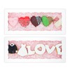 JOHOPACK 5pcs Cookie Boxes 12 x 5 x 1.5 Inch