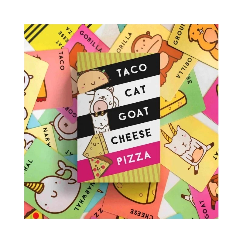 Dolphin Hat Games, Taco Cat Goat Cheese Pizza Card Game