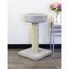 New Cat Condos Cat Scratching Post with Sleeping Perch