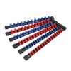 6PCS Drive Socket Organizer Holder 1/4in 3/8in 1/2in SAE And