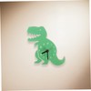 Zerodeko Dinosaur Wall Clock Silent Mini Cartoon Clock for Room