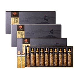 [동원천지인] 뿌리의 힘 산삼배양근 (20ml 10바이알 10일분) x 3입 구성_46691x3 [Dongwon Cheonjiin] Root Power Red Ginseng Cultured Root (20ml 10 vials 10-day supply) x 3 pack_46691x3