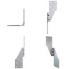 Herbert-fty Hurricane Straps H2.5A Right Tie Heavy Duty Galvanized Hurricane