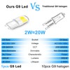 G9 LED Light Bulbs 20W 25W Halogen Equivalent 2W 2