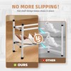 STORAGE MANIAC Expandable Shoe Rack, Stackable Shoe Rack for Closet,