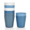 Homestockplus 8 Ounce Small Tumbler Cups,Unbreakable Drinking Cups Microwave and