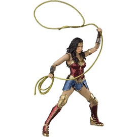 S.H. Figuarts BAS59195 Wonder Woman (WW84), Approx. 6.3 inches (160 mm), ABS & PVC Pre-painted Action Figure