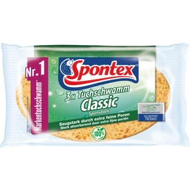 Spontex cloth sponge Classic (absorbent through fine pores) 3-pack (3 x 3 pcs.)