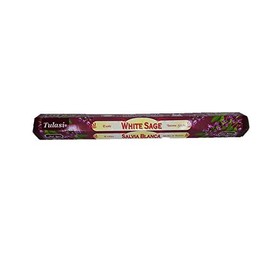 Tulasi Incense:White Sage Stick Incense / Incense / 1 Box