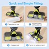 Margolongte 12-Pcs Disposable Replacement Pads Compatible with Shark VACMOP VM250