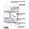 GDL Food Chopper, Pull Onion Chopper Dicer, Hand Powered Food
