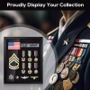 11x14 Pin Display Case for Military Badges, Medals, Patches &
