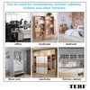 TERF® Push to Open Door Catch White Single Magnetic Pressure