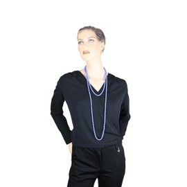 collezione alessandro Frankfurt Long Necklace with Glass Beads, Glass