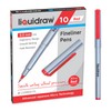 Liquidraw 10 Red Fineliner Pens Set Fine Point Pens 0.5mm