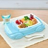 Hassey Top-in Meal Plate Kids Lunch Plate EX-3384