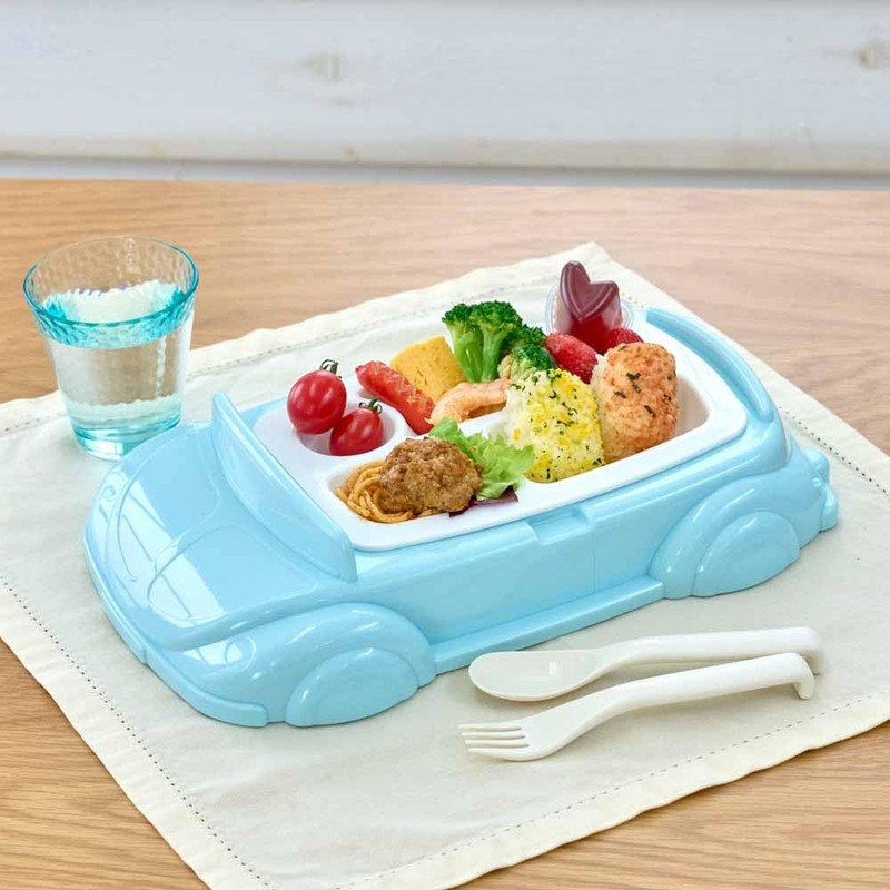 Hassey Top-in Meal Plate Kids Lunch Plate EX-3384