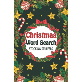 Christmas Word Search Stocking Stuffers: Holiday Activity Book For Adults and Kids, +1400 Words Christmas Themed Word Search Puzzle, Christmas Gift Idea