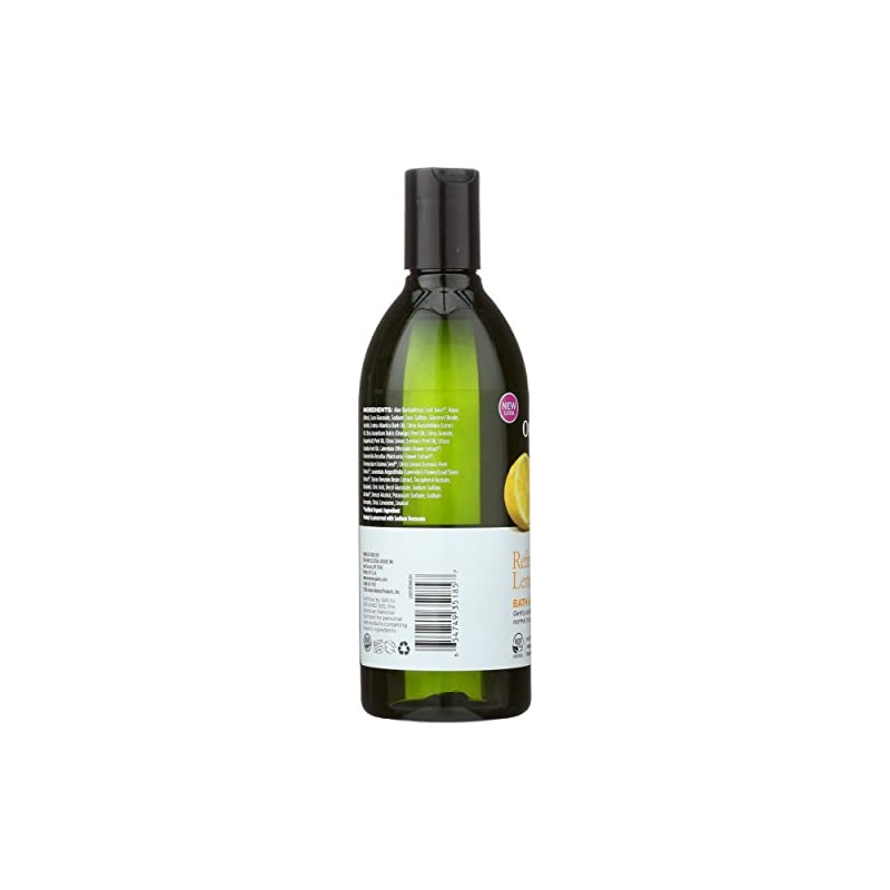 Avalon Organics - Lemon Bath and Shower Gel 355ml