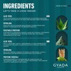 GYADA COSMETICS, Impacco Capelli Rinforzante con Spirulina, Nutriente, Anticaduta, Contrasta