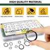 Snap Ring Assortment Circlip Set C-Clips 500 Pieces 21 Different