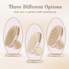 VALENTISE Dry Brushing Body Brush, 3 Pack Wooden Body Brush