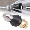 MOUMOUTEN Duct Cleaning Tool, Stainless Steel Nozzle, G1/4 Duct Pipe