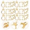 Operitacx Craft Unique Jewelry Metal Frame Photo Frame Bezel Pendants