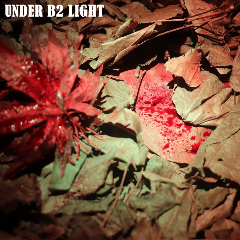 LUMENSHOOTER B2 Blood Tracking Light for Deer, Blood Tracker Flashlight